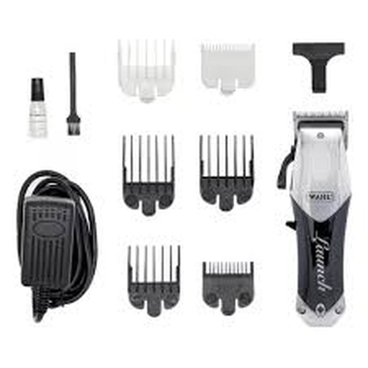 MAQUINA CORTADORA DE CABELLO WAHL 2240L-100 LAUNCH USO CON Y SIN CABLE CON 6 PEINES